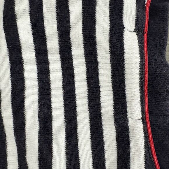 Y2K Liz Claiborne Flag Stripe Baby Tee Women’s L 4th of July Retro Vibes USA - Picture 5 of 8